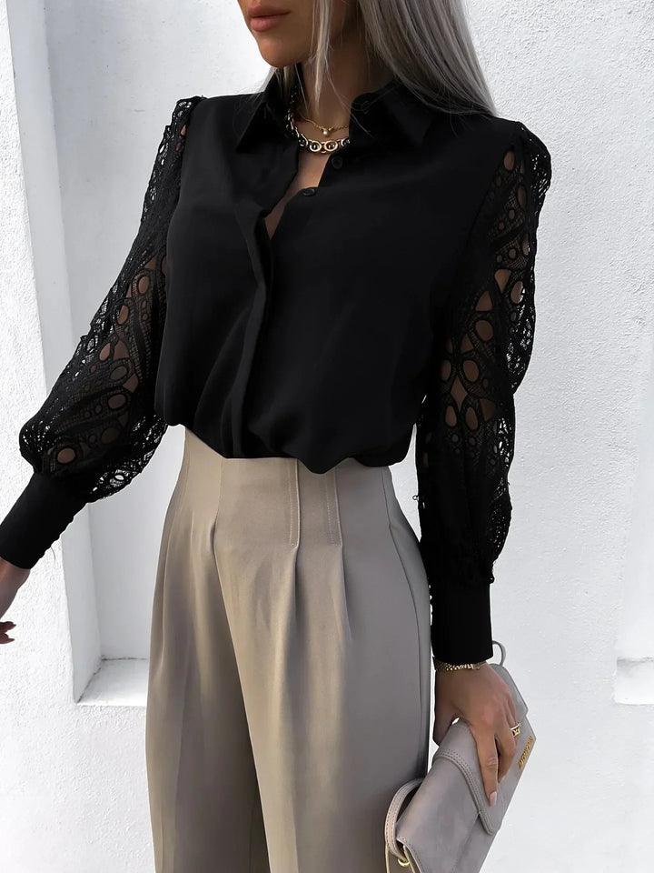 Lily™ | Blusa Sofisticada con Mangas Elegantes