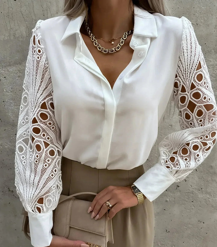 Lily™ | Blusa Sofisticada con Mangas Elegantes