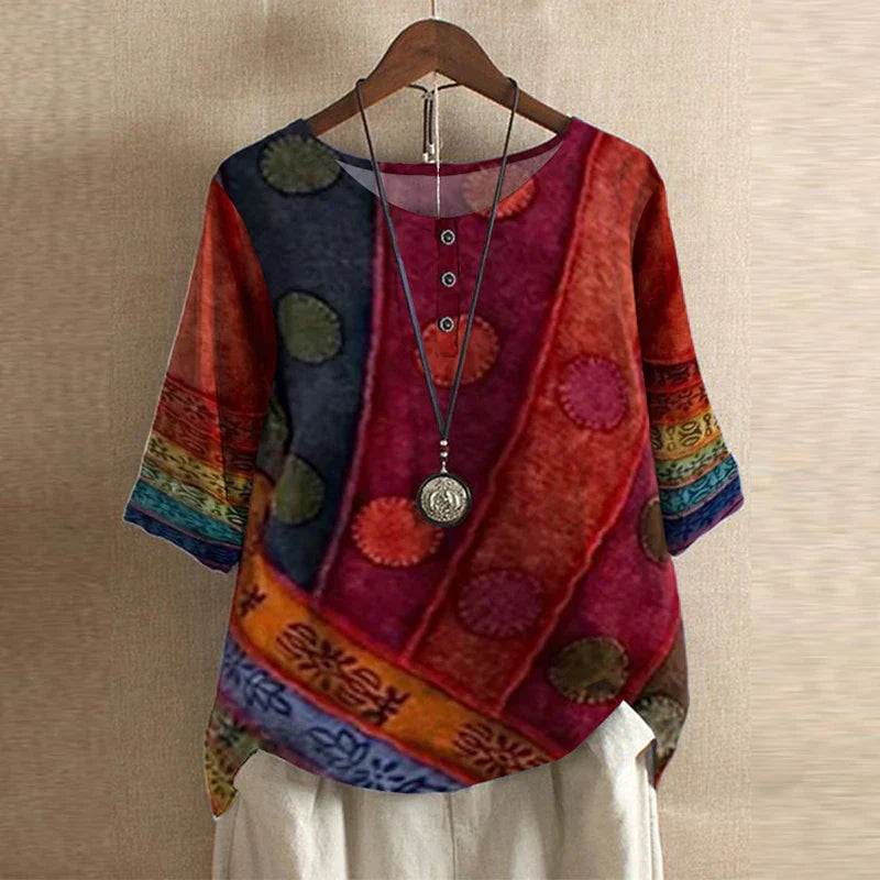 Anya™ | Blusa de Estilo Retro