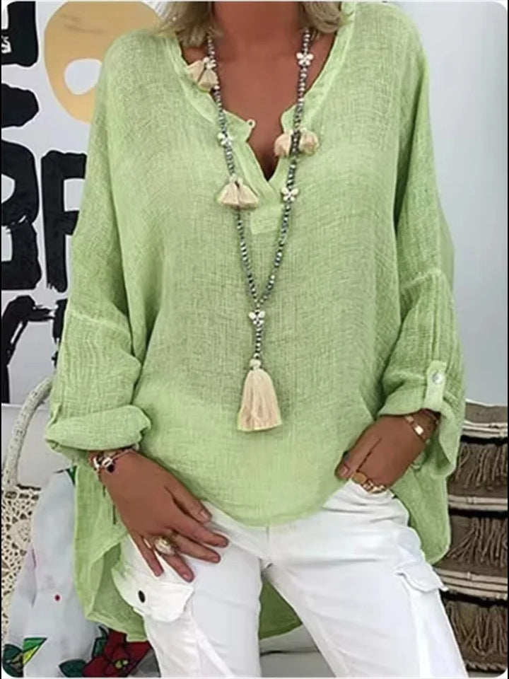 Chloe™ | Blusa Oversized Ligera