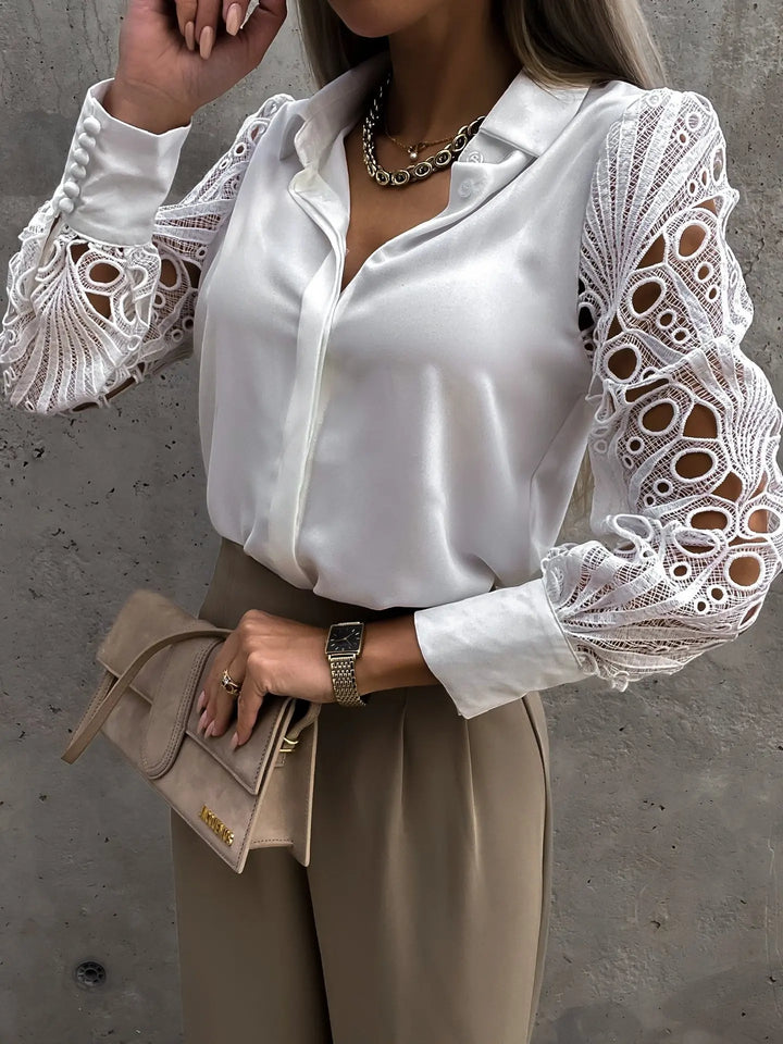 Lily™ | Blusa Sofisticada con Mangas Elegantes