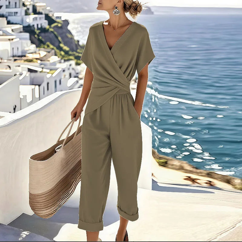 "Clara™ | Conjunto elegante de dos piezas" (The title is already in Spanish and does not require translation.)