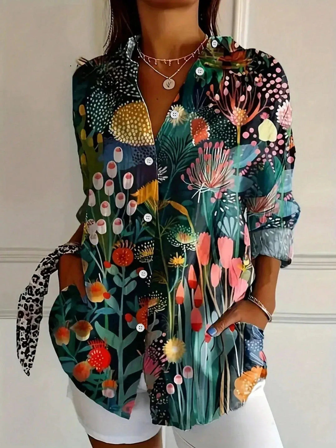 Terri™ | Blusa Colorida con Estampado Divertido