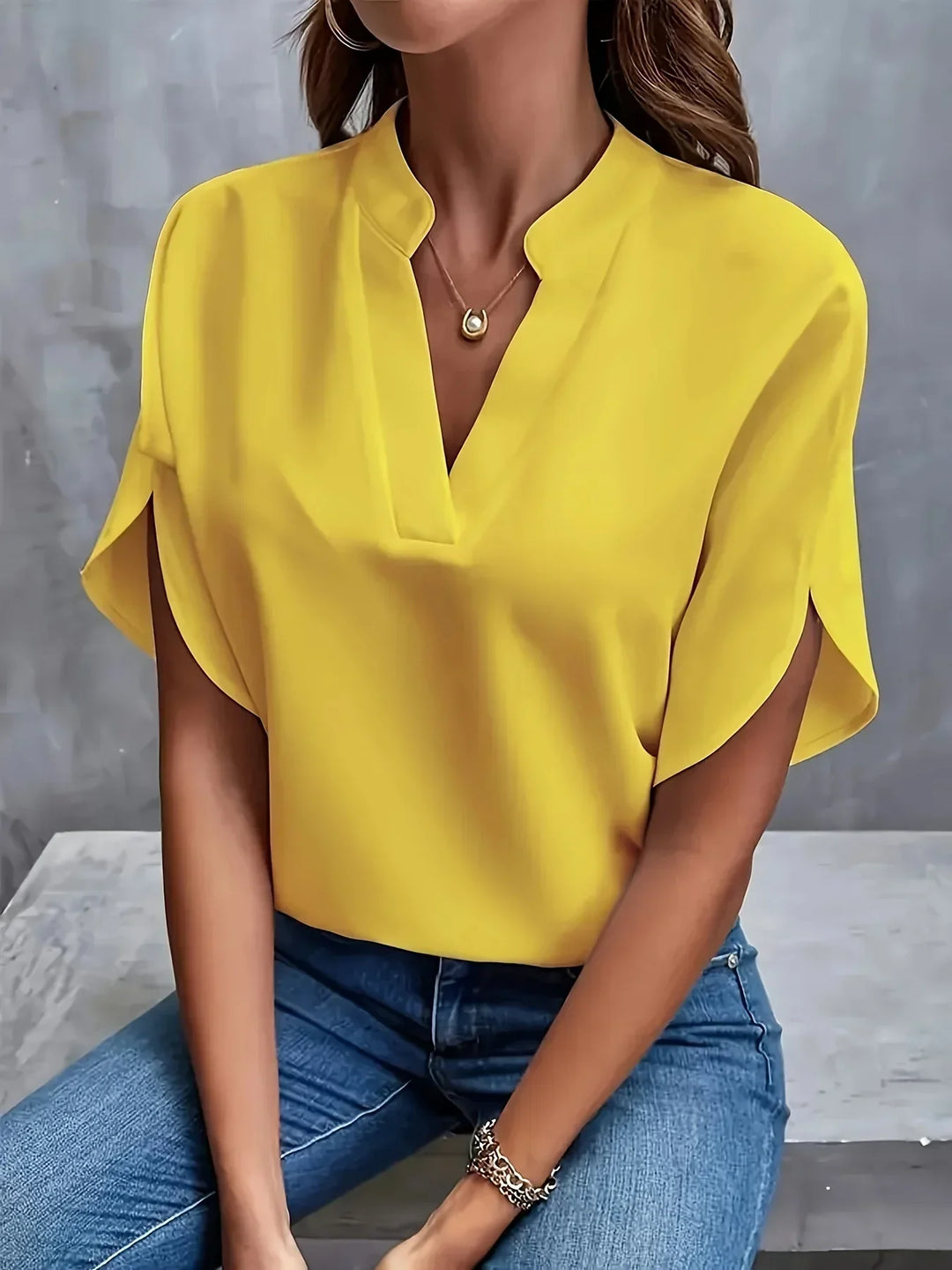 Talia™ | Blusa Sofisticada con Diseño Personalizado