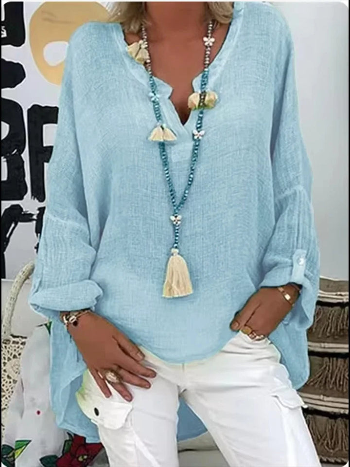 Chloe™ | Blusa Oversized Ligera