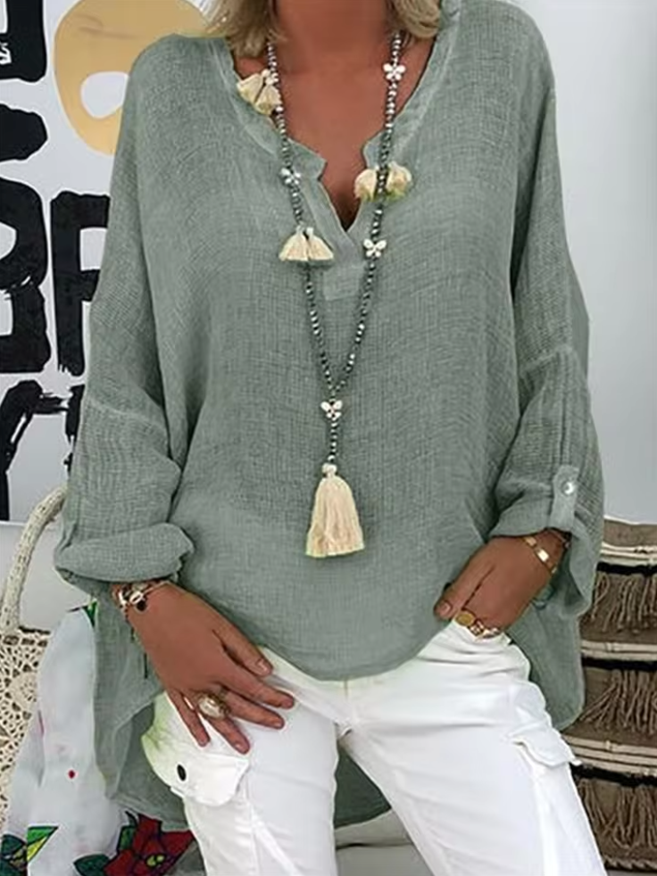 Chloe™ | Blusa Oversized Ligera