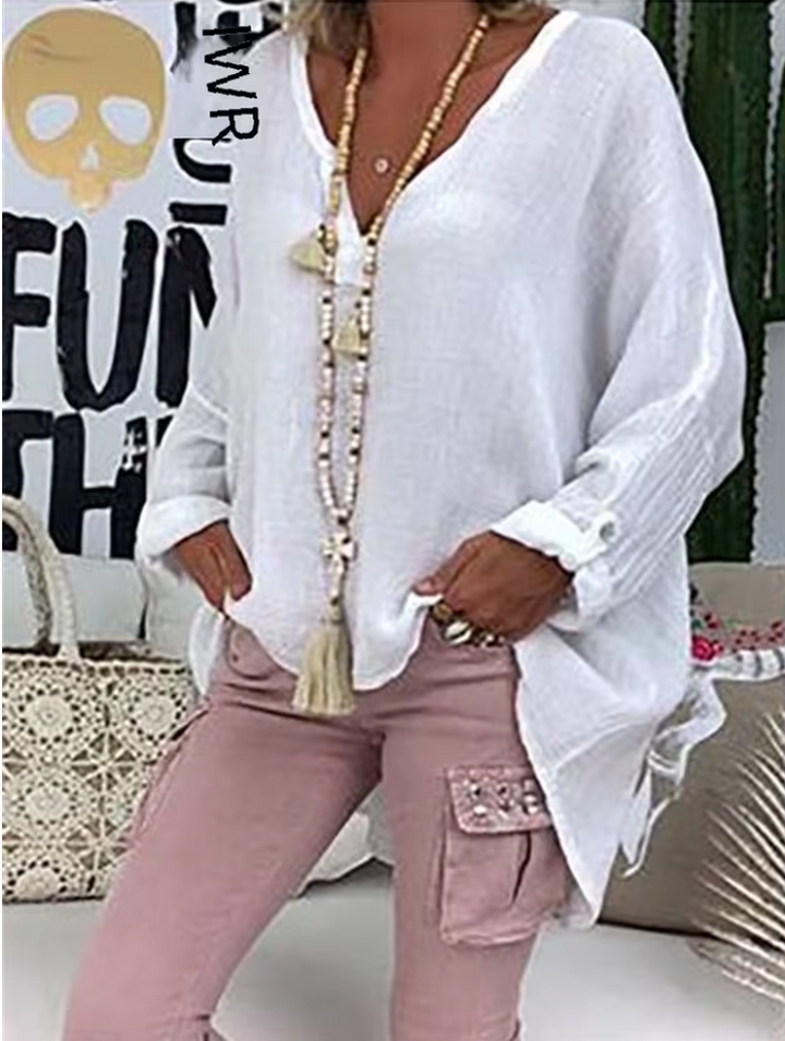 Chloe™ | Blusa Oversized Ligera