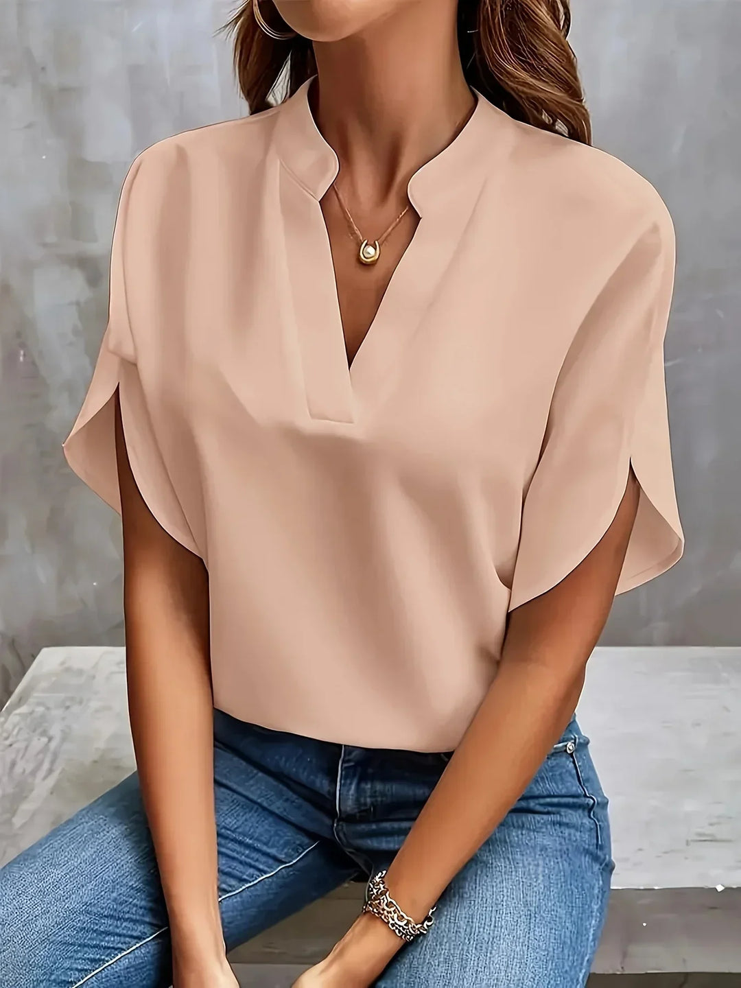 Talia™ | Blusa Sofisticada con Diseño Personalizado