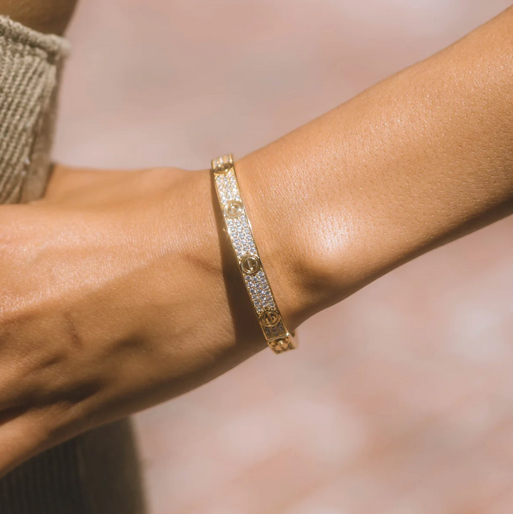 ETERNIDAD | Pulsera de Oro de Alta Calidad