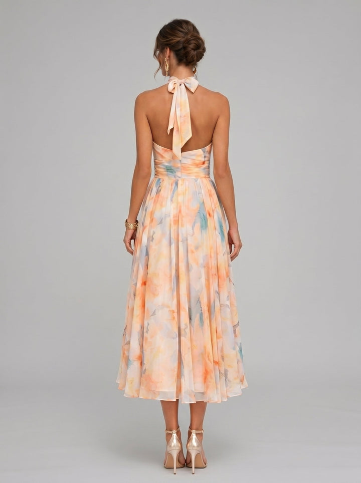 Lirenne™ | Vestido halter elegante
