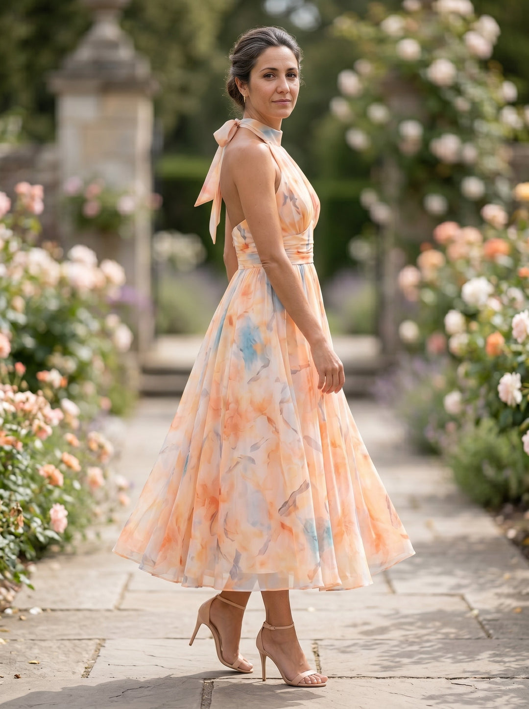 Lirenne™ | Vestido halter elegante