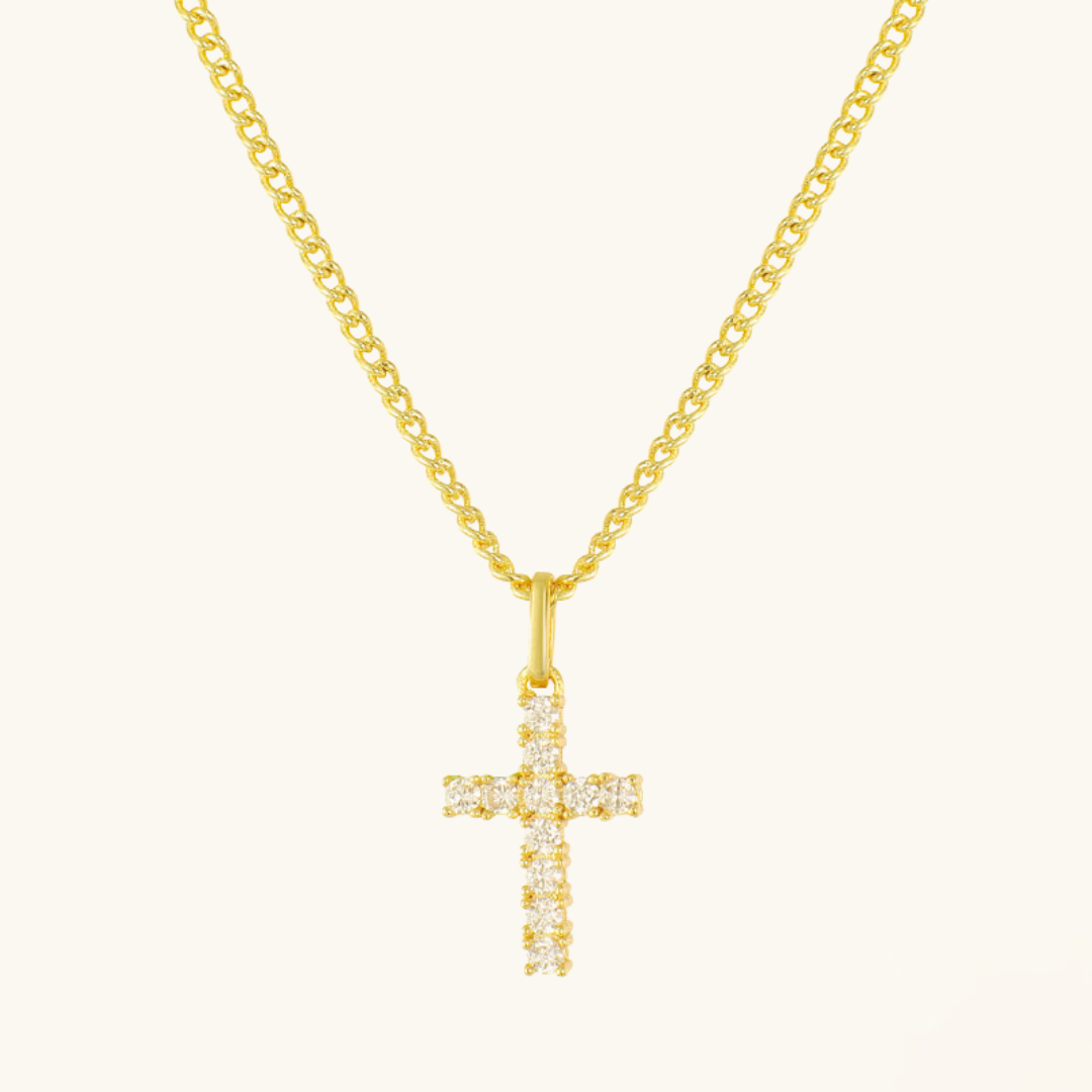 EXCLUSIV | Collar Elegante con Cruz
