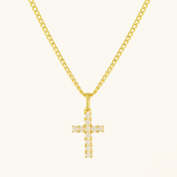 EXCLUSIV | Collar Elegante con Cruz
