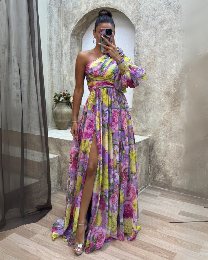 Ellis & Johnson™ | Vestido Drama Flor de Primavera