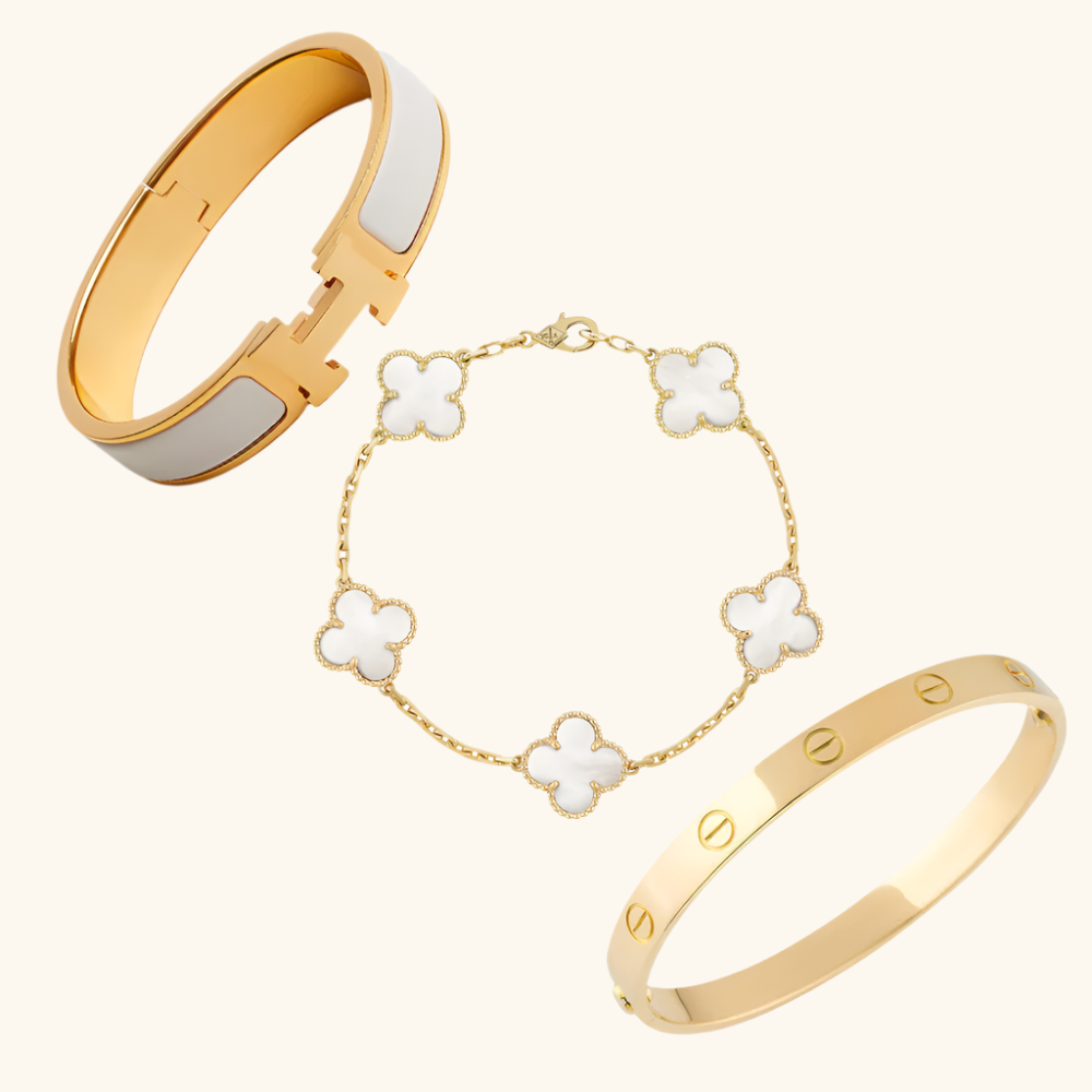 Set de Pulseras de 3 Piezas Mónaco