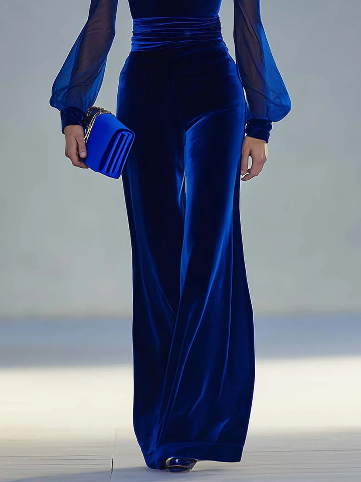 Mono de Terciopelo Azul Celeste