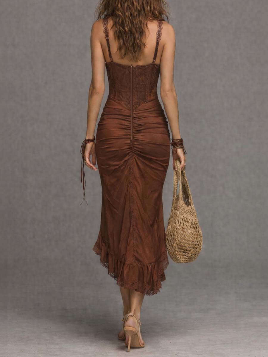 Sienna Corset Midi Dress