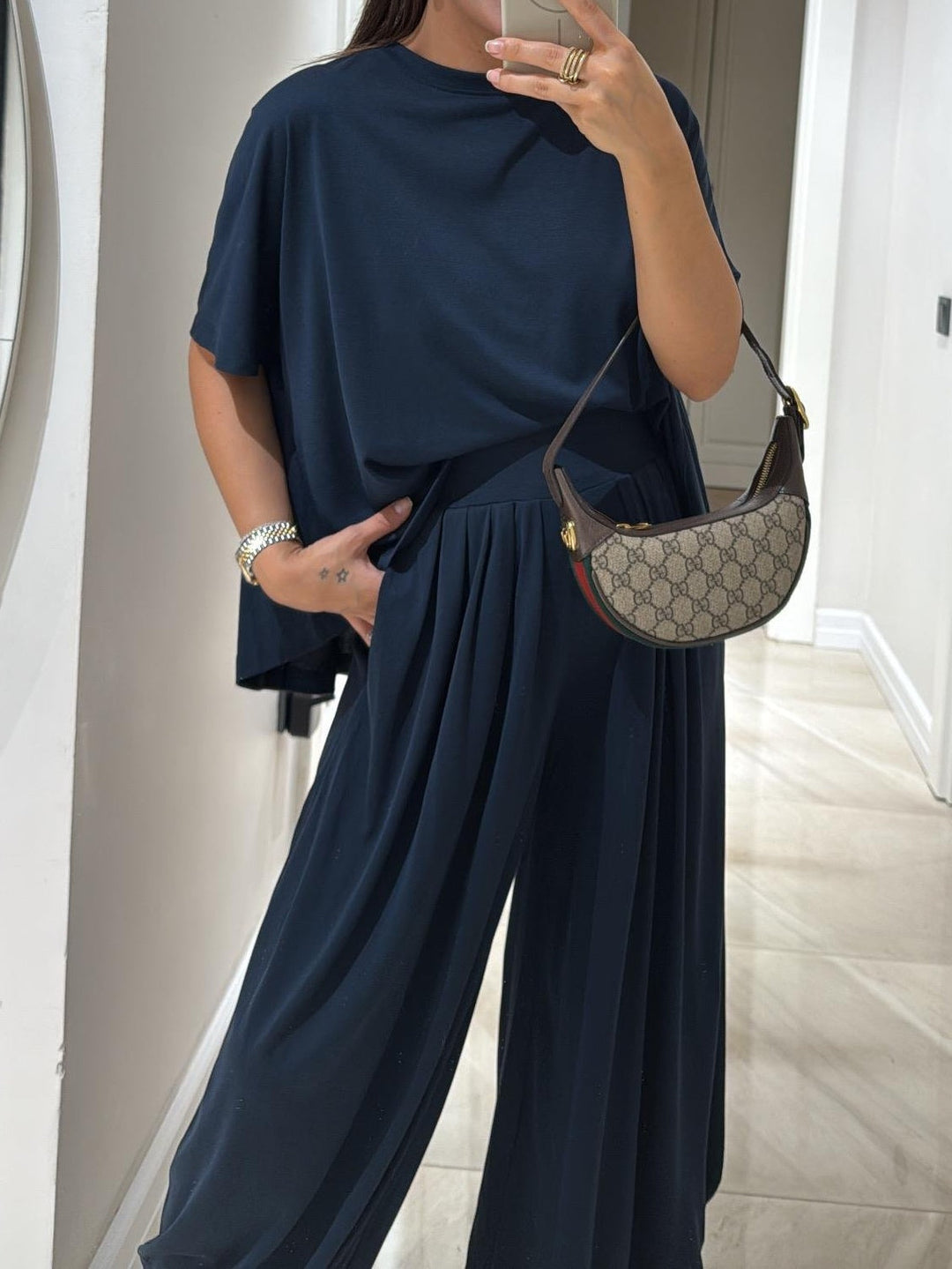 Conjunto Casual Gris Claro Sophie