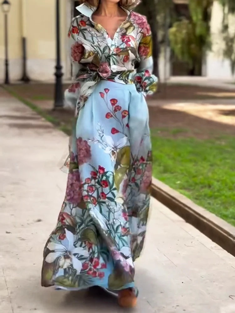 Conjunto Flora de Dos Piezas