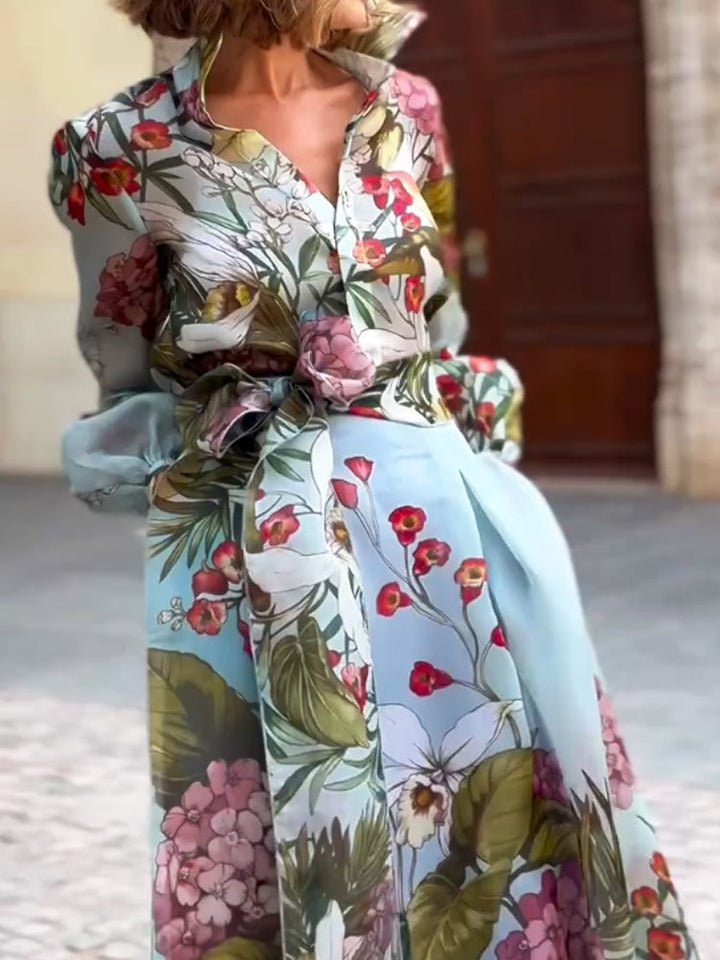 Conjunto Flora de Dos Piezas