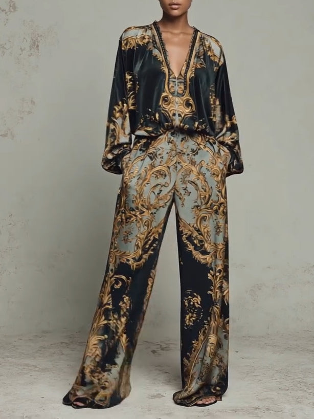 Traje Barroco Floral Isabella