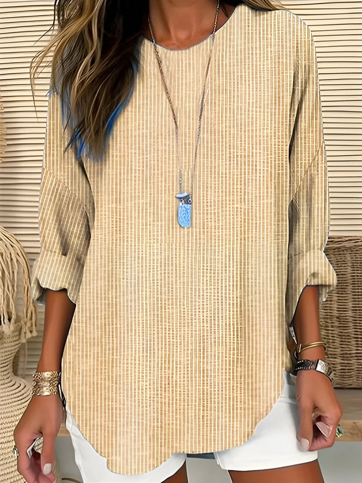 Cecilia™ | Blusa de Rayas de Moda