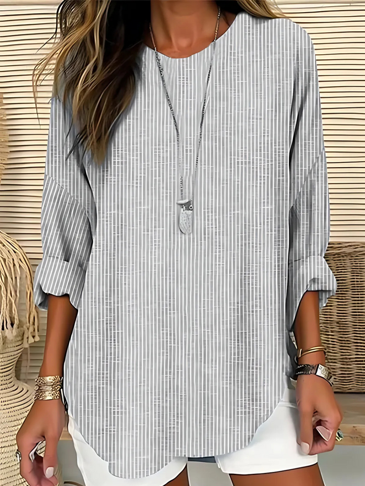 Cecilia™ | Blusa Rayada con Estilo