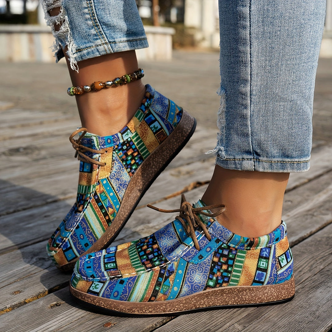 Zapatos Estampado Patchwork™ | Diseño único con estilo atrevido