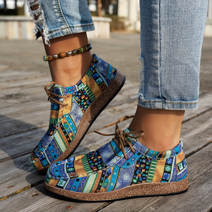Zapatos Estampado Patchwork™ | Diseño único con estilo atrevido