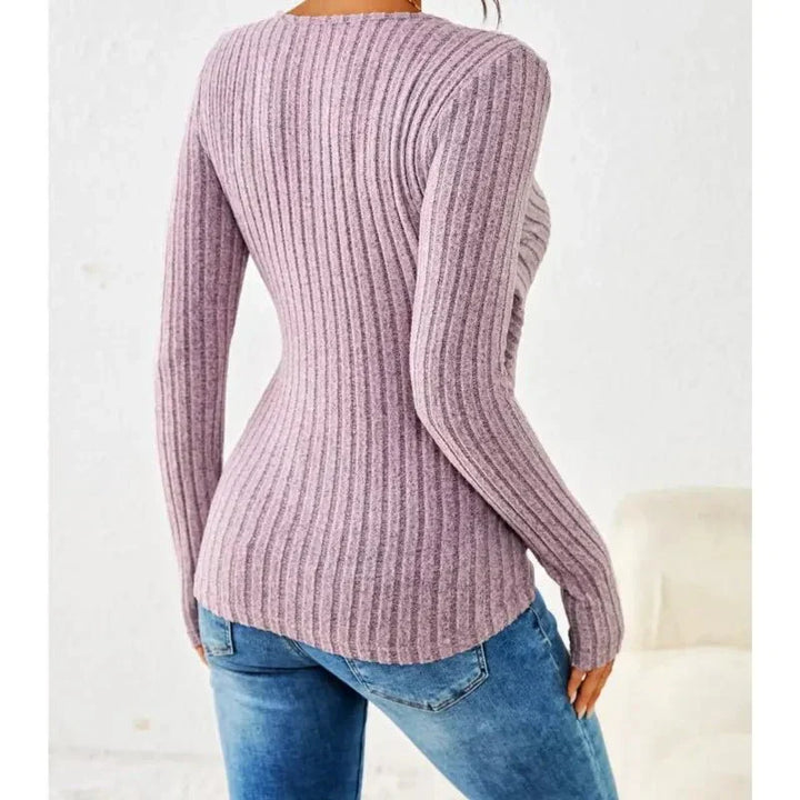Caroline™ | Blusa de Manga Larga que Aplana el Abdomen