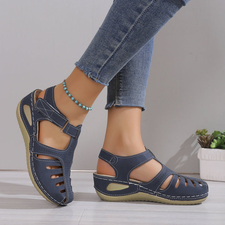 Leni – Sandalias de confort con suave elevación