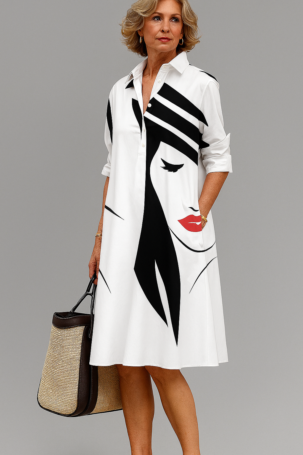 Natalia | Vestido Midi Confortable