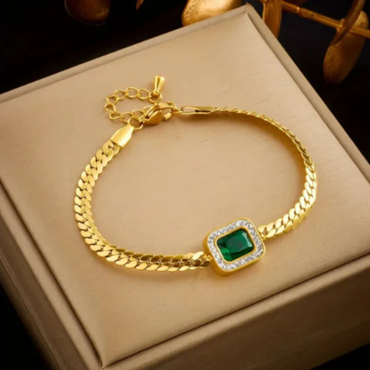 "Pulsera Orielle Verdaska" (The title is already in Spanish and does not require translation.)