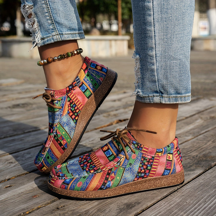 Zapatos Estampado Patchwork™ | Diseño único con estilo atrevido