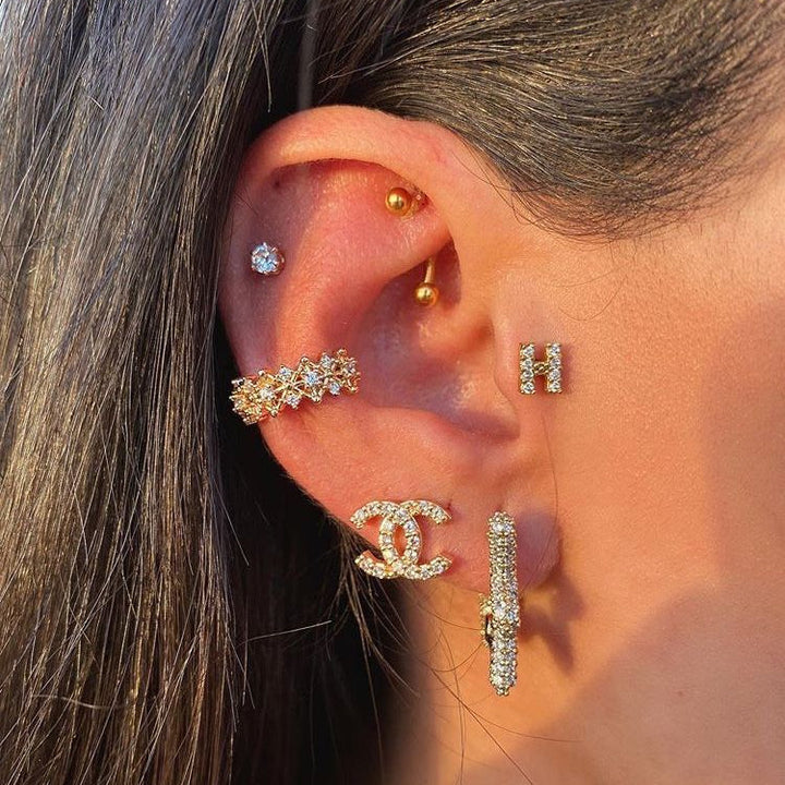 Pendientes Leni en Oro