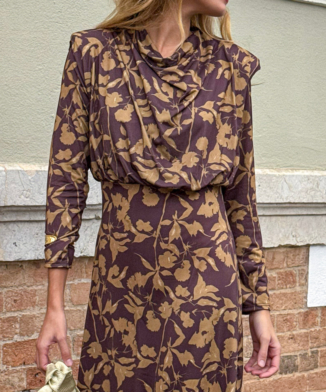 Vestido Costanza  marron