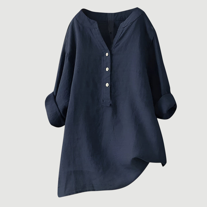 LINA | Blusa ligera y cómoda de lino para mujeres