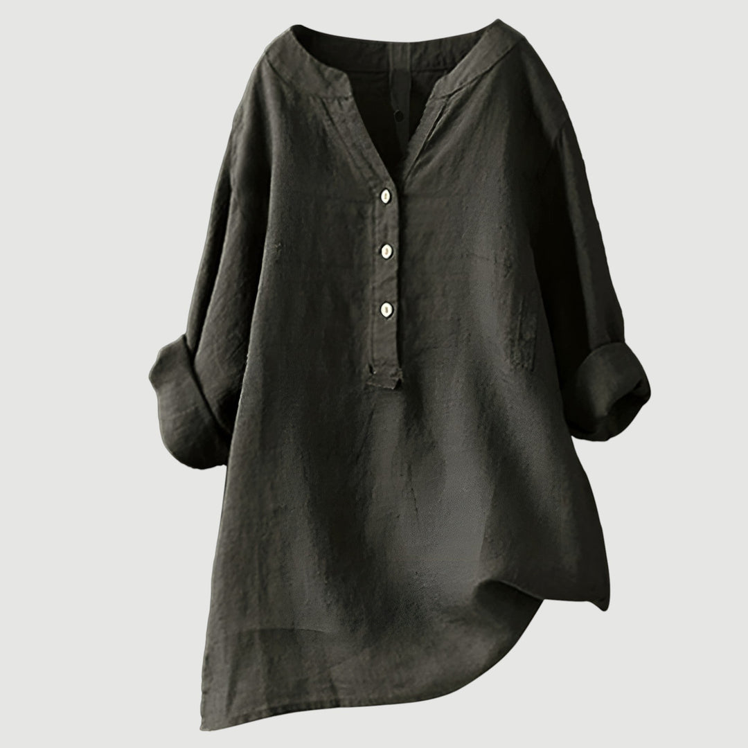 LINA | Blusa ligera y cómoda de lino para mujeres