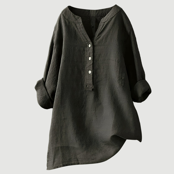 LINA | Blusa ligera y cómoda de lino para mujeres