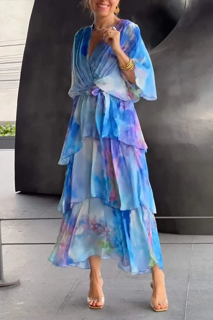 Casar – Vestido de gasa elegante