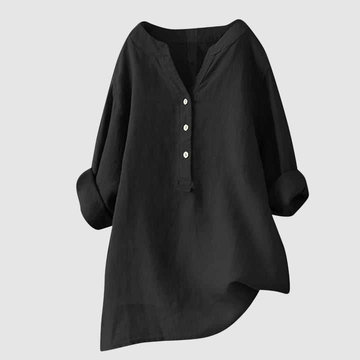 LINA | Blusa ligera y cómoda de lino para mujeres
