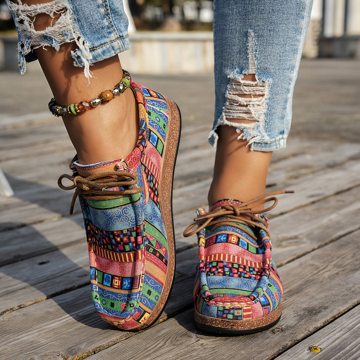 Zapatos Estampado Patchwork™ | Diseño único con estilo atrevido