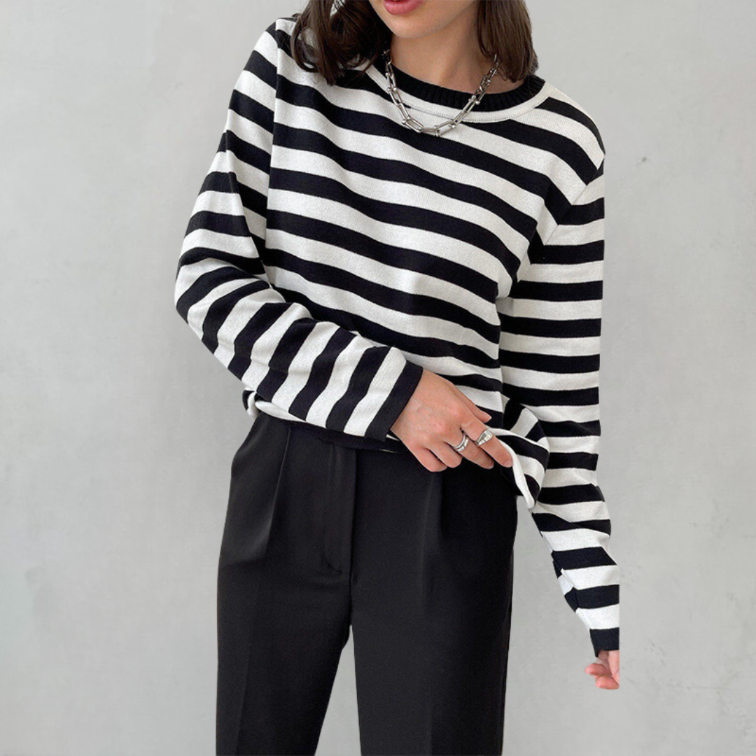 Dana™ | Camiseta de verano a rayas elegante