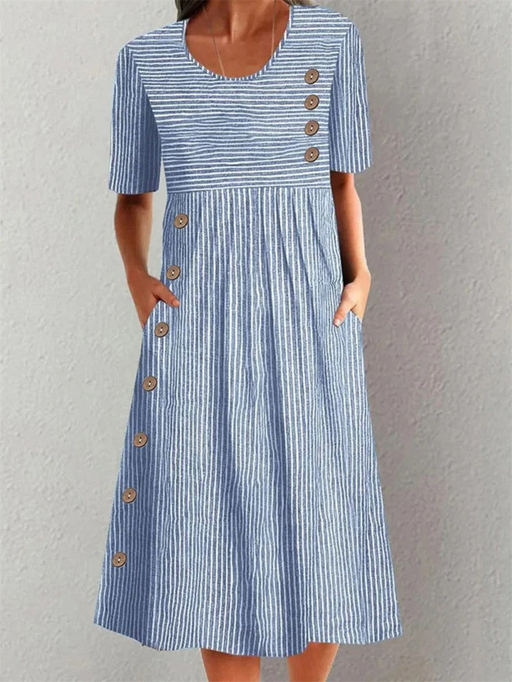 Sofía™ | Vestido de verano a rayas