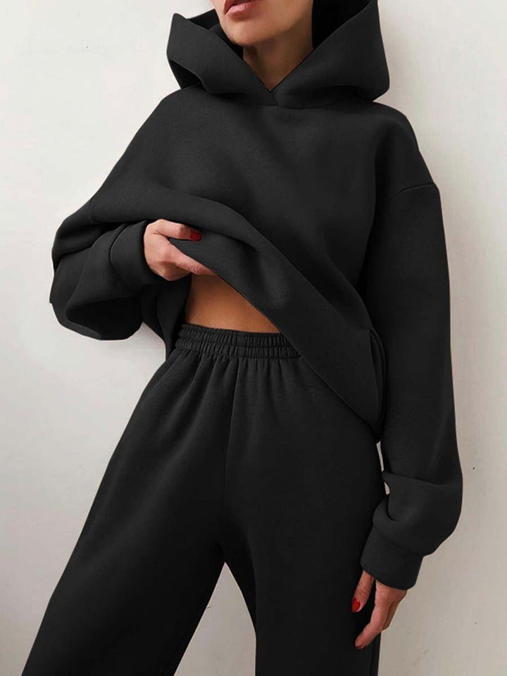 Conjunto Casual de Dos Piezas con Capucha Sofía