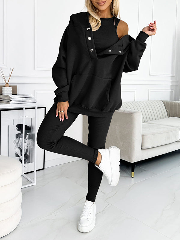 Conjunto de Sudadera de Tres Piezas Sophie
