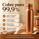 Botella de Agua de Cobre Puro de Maria