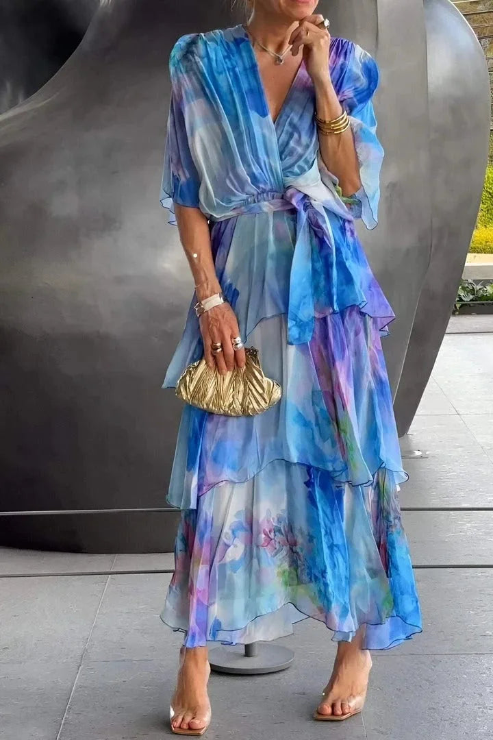 Casar – Vestido de gasa elegante
