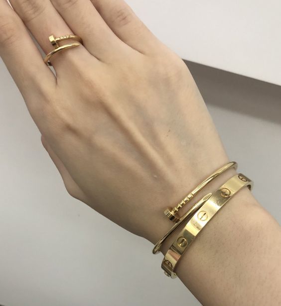 SPIKE | Pulsera Fina de Oro