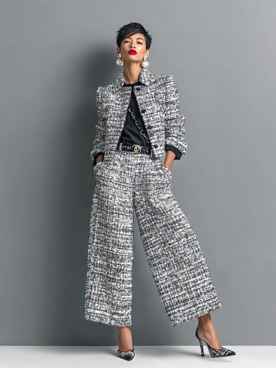 Akira™ Conjunto Elegante de Dos Piezas | Conjunto Moderno a Medida